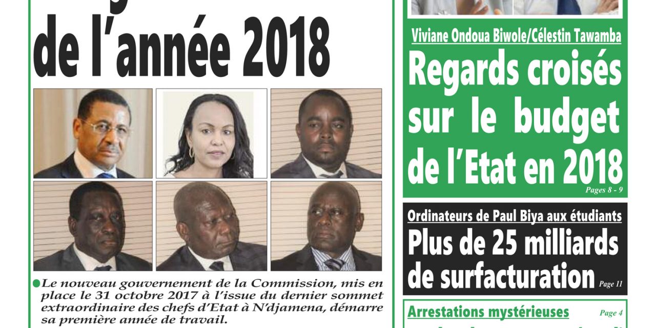 Journal Intégration: parution n°307 du Lundi 15 Janvier 2018