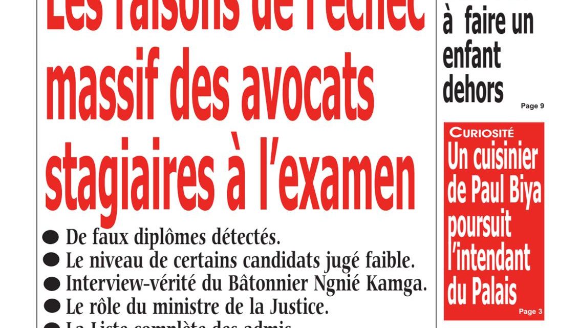 Cameroun : journal Kalara, parution du 09 Mai 2018
