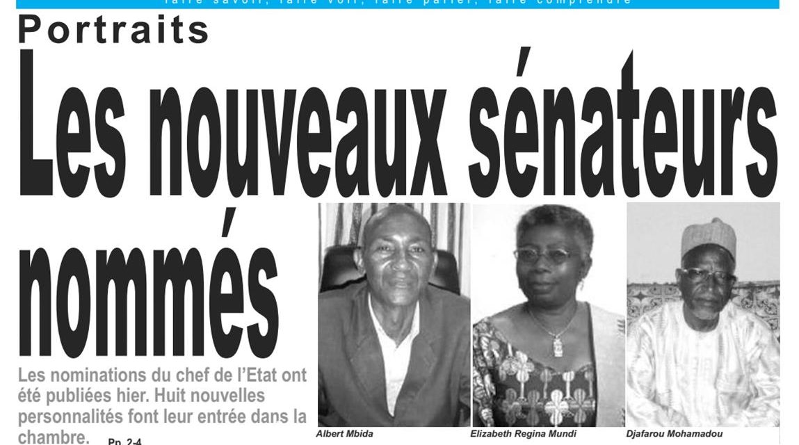 Cameroun : journal LeJour, parution du 13 Avril 2018