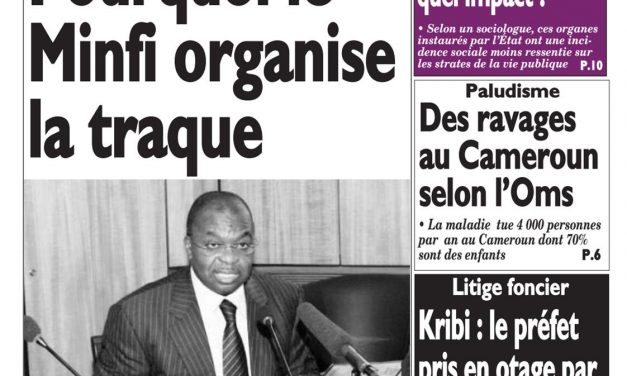 Cameroun : journal Le Messager, parution du 18 Avril 2018