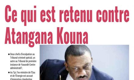 Cameroun : journal Mutations, parution du 10 Avril 2018