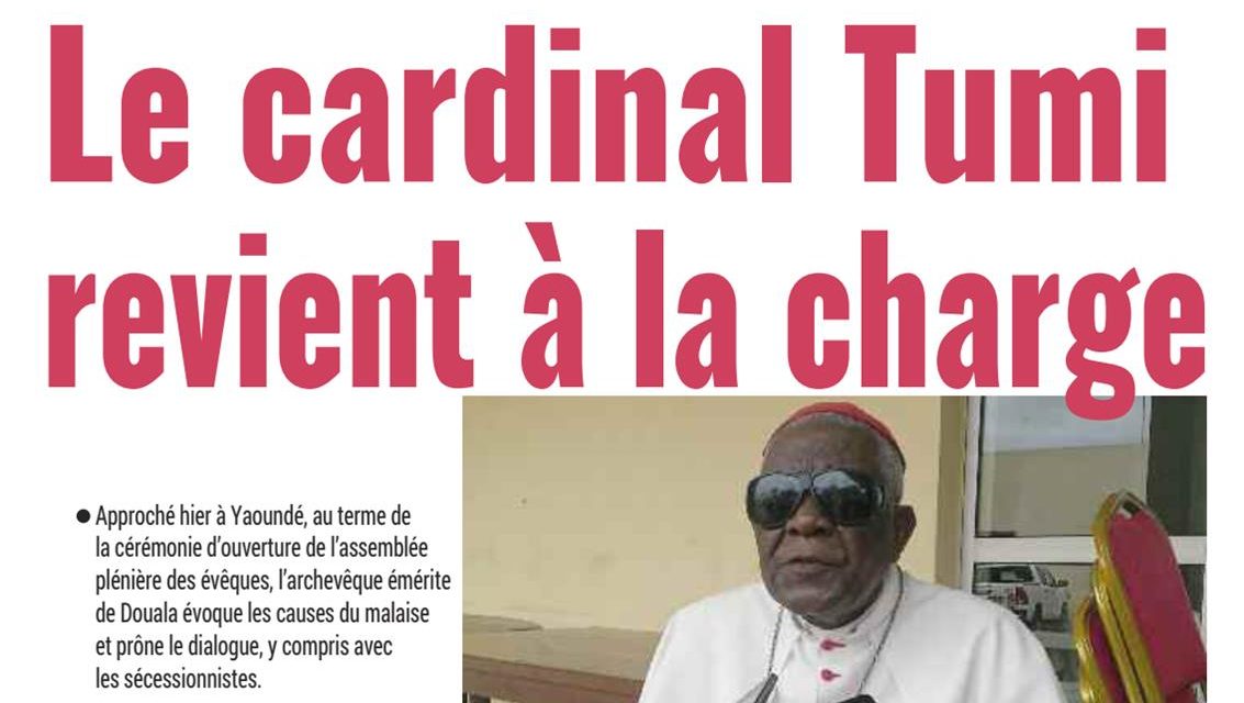 Cameroun : journal Mutations, parution du 12 Avril 2018