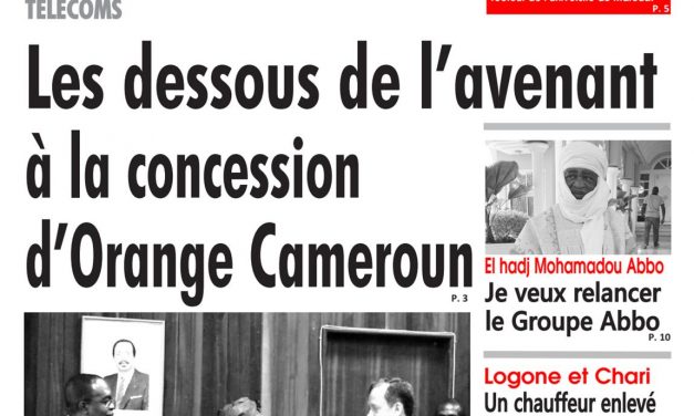 Cameroun : journal L’œil du Sahel, parution du 11 Avril 2018