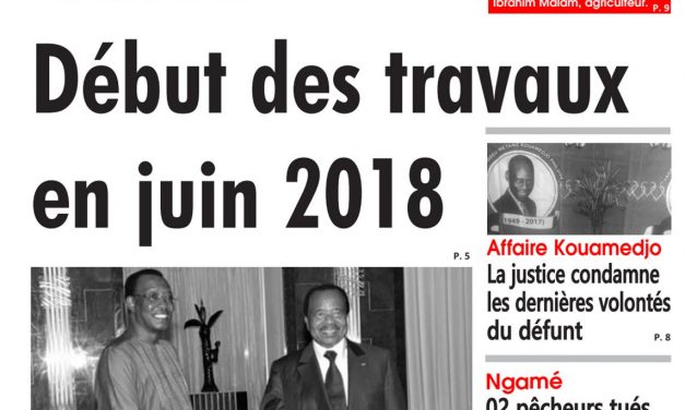 Cameroun : journal L’œil du Sahel, parution du 18 Avril 2018