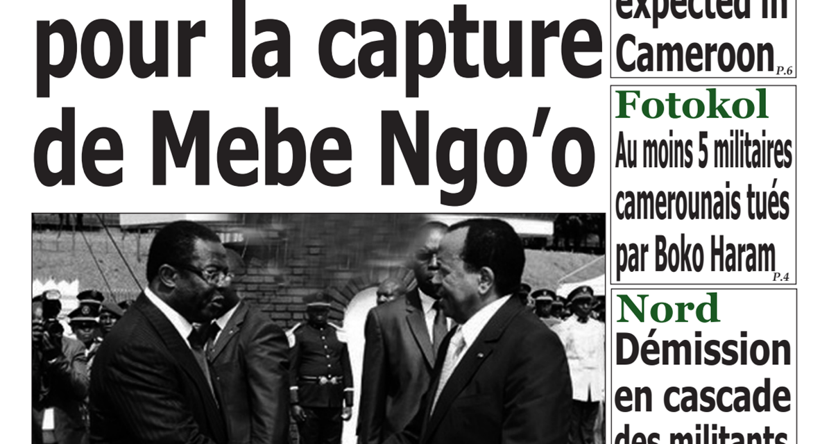 Cameroun : journal Emergence, parution du 04 Avril 2018
