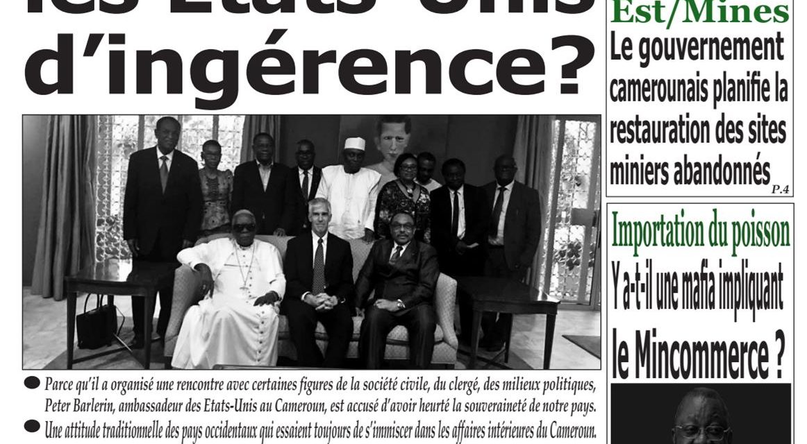 Cameroun : journal Emergence, parution du 13 Avril 2018