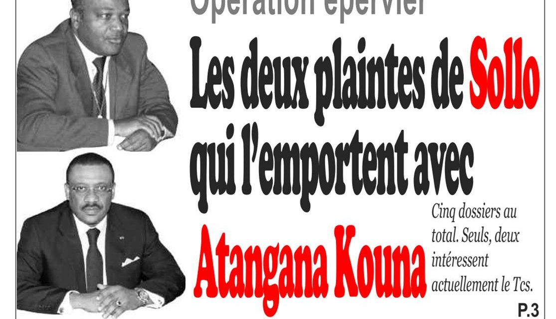 Cameroun : journal InfoMatin, parution du 02 Avril 2018