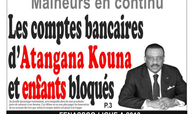 Cameroun : journal InfoMatin, parution du 04 Avril 2018