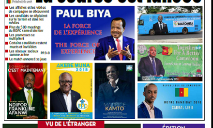 Cameroun : Journal L’essentiel parution 26 septembre 2018