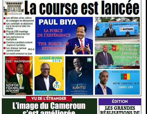 Cameroun : Journal L’essentiel parution 26 septembre 2018
