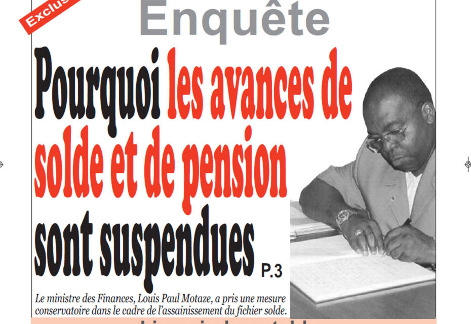 Cameroun : Journal Infomatin quotidien parution 05 septembre 2018