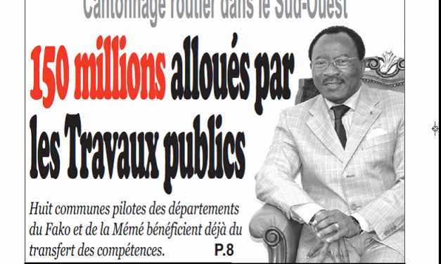 Cameroun : Journal Infomatin quotidien parution 18 septembre 2018