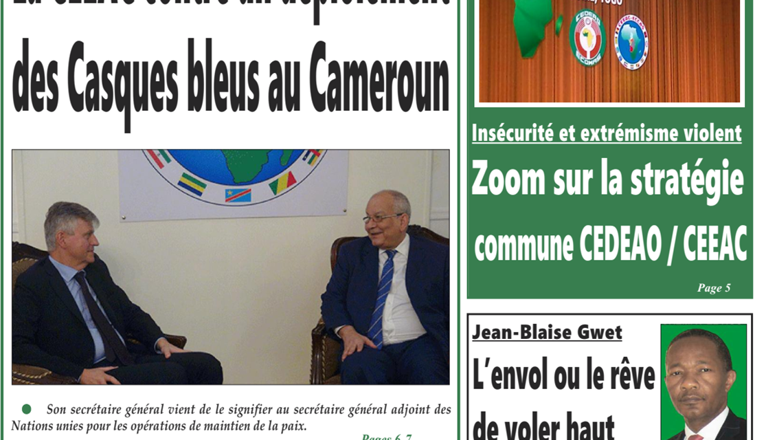 cameroun : journal intégration parution du 6 août 2018