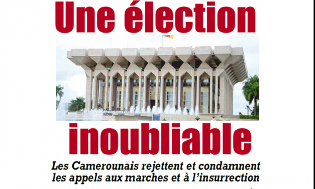 Cameroun : Journal l’Essentiel parution 22 octobre 2018