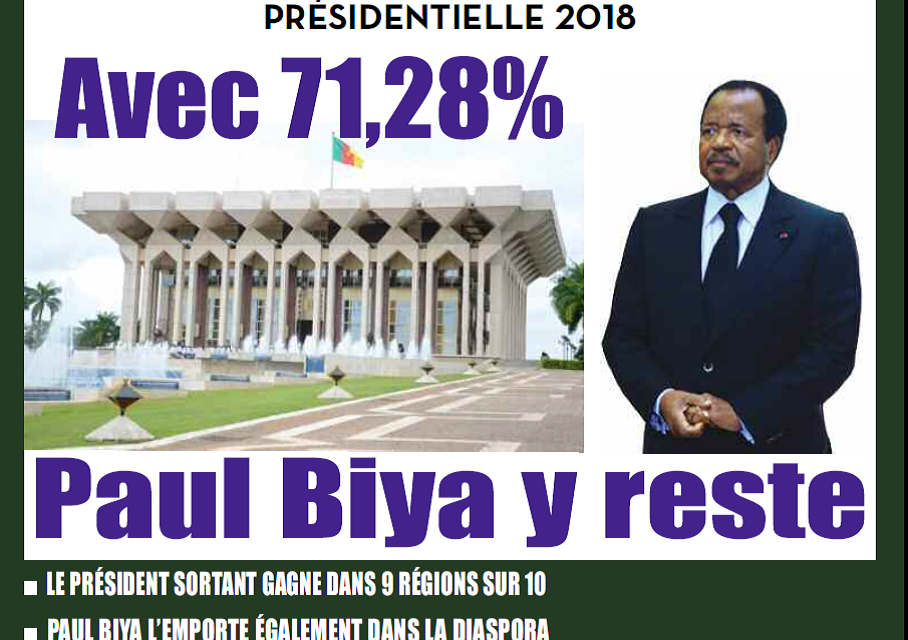 Cameroun : Journal L’essentiel parution 23 octobre 2018