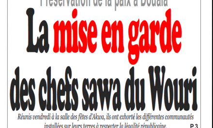 Cameroun : Journal Infomatin quotidien parution 16 octobre 2018