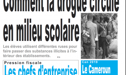 Cameroun : Journal le jour parution 24 octobre 2018