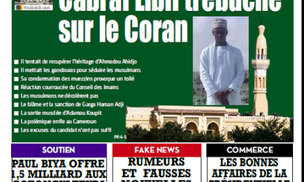 Cameroun : Journal L’essentiel parution 28 septembre 2018