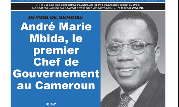 Cameroun : Journal CAMERLEX parution du jeudi 22 novembre 2018