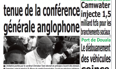 Cameroun : Journal Quotidien parution 20 novembre 2018