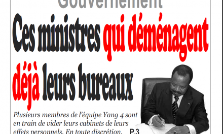 Cameroun : Journal Infomation parution 12 novembre 2018