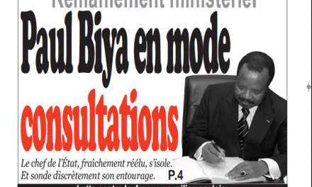 Cameroun : Journal Infomatin parution 16 novembre 2018