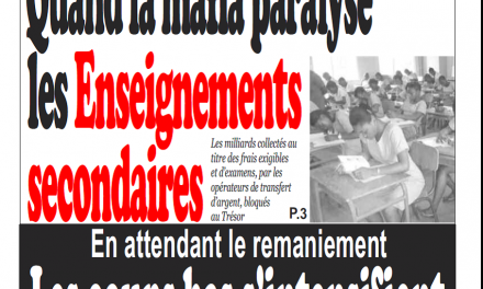 Cameroun: Journal Infomatin parution 22 novembre 2018