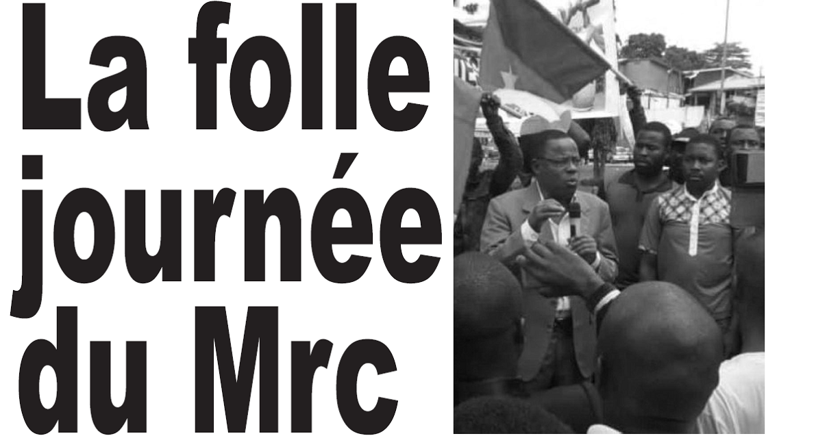 Cameroun : Journal le jour parution 07 novembre 2018