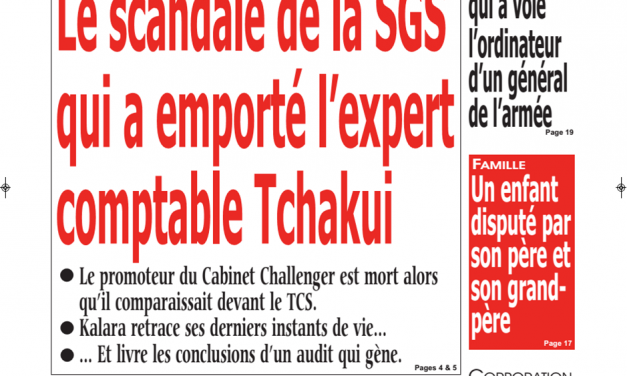 Cameroun : Journal kalara, parution du 25 Janvier 2019