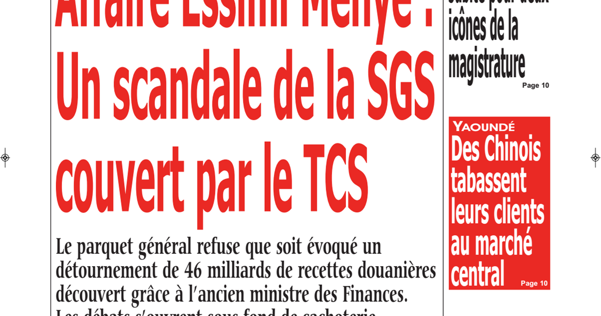 Cameroun : Journal kalara, parution du 07 Janvier 2019