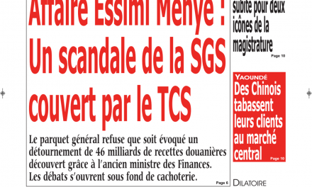 Cameroun : Journal kalara, parution du 07 Janvier 2019