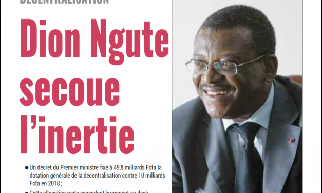Cameroun : journal mutations du 25 Février 2019