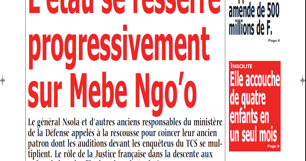 Cameroun : journal Kalara du 19 Février 2019