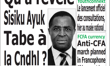 Cameroun : Émergence , parution du 6 Février 2019