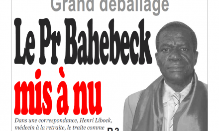 Cameroun : info-matin, parution du 13 Février 2019