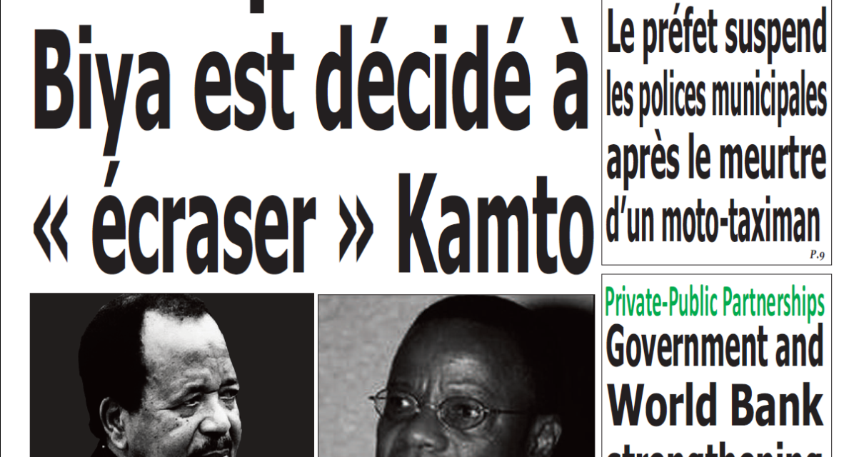 Cameroun : journal émergence du 14 Février 2019