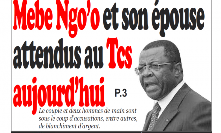 Cameroun : journal info-matin du 14 Février 2019
