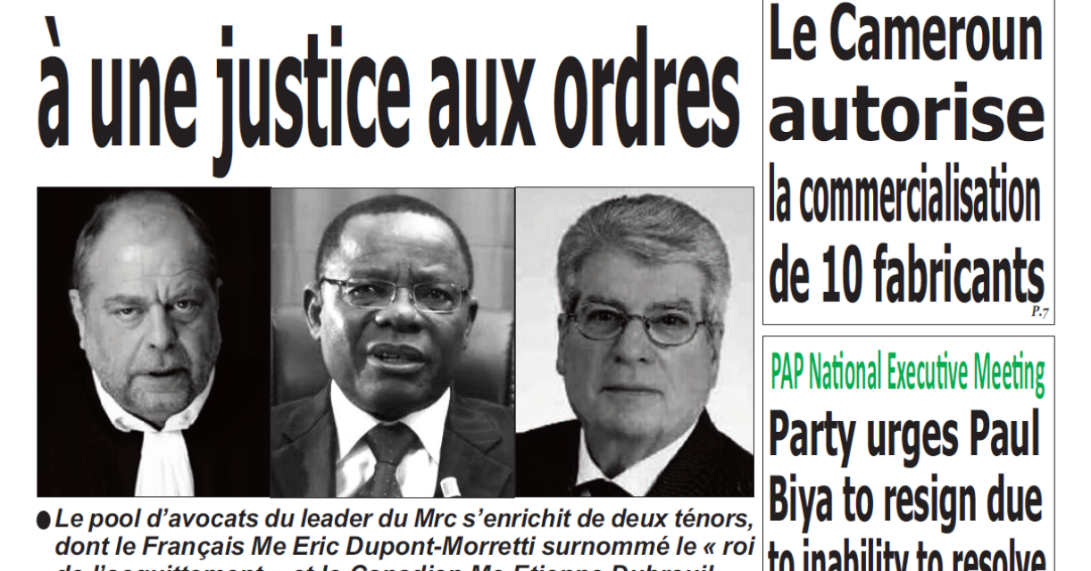 Cameroun : journal émergence du 25 Février 2019