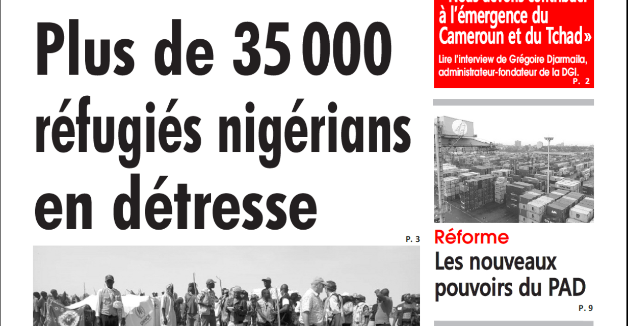 Cameroun : l’œil du sahel, parution du 4 février 2019