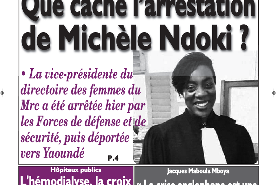 Cameroun: journal le messager du 27 février 2019