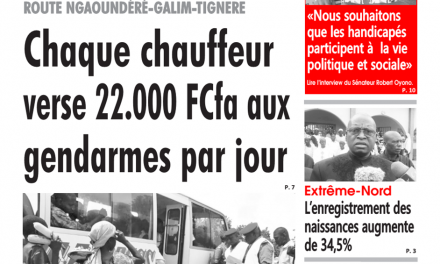 Cameroun: journal l’œil du sahel du 4 mars 2019