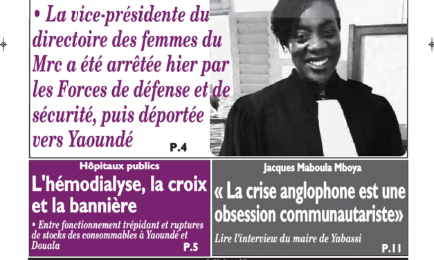 Cameroun:  journal le messager du 27 février 2019