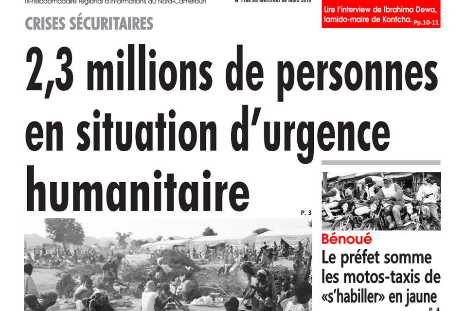 Cameroun: journal l’œil du sahel du 6 mars 2019