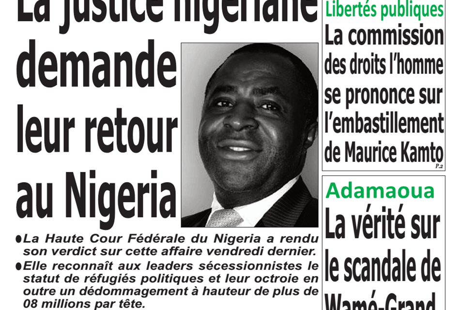 Cameroun: journal émergence du 4 mars 2019