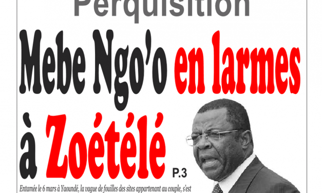 Cameroun: journal infomatin du 8 mars 2019