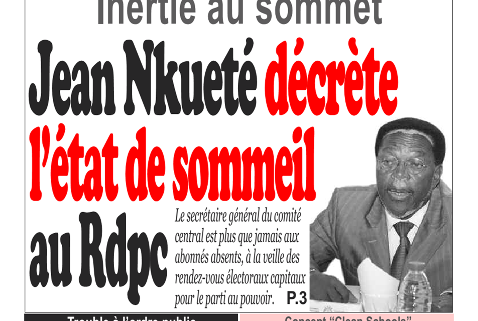 Cameroun : journal infomatin du du 27 Février 2019