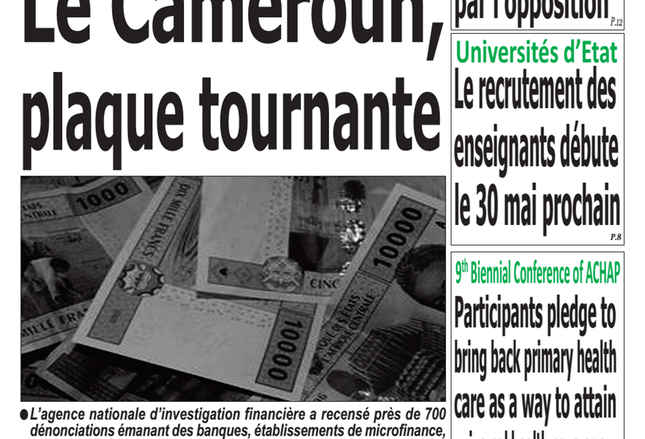 Cameroun: journal émergence du 28 Février 2019