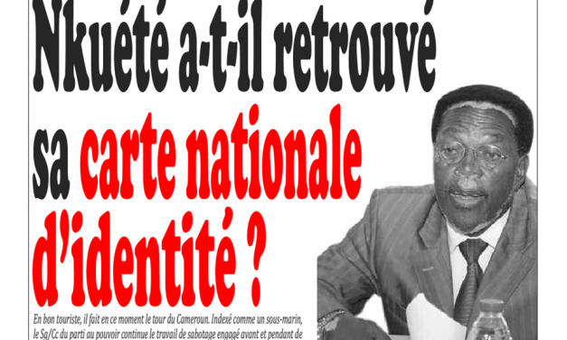 Cameroun: Journal infomatin du 4 Avril 2019