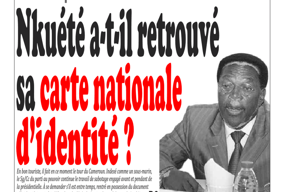 Cameroun: Journal infomatin du 4 Avril 2019