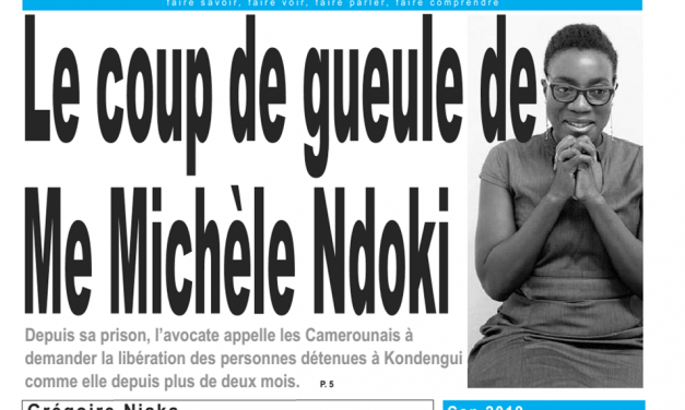 Cameroun: journal le jour du 15 Avril 2019
